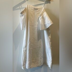 a.n.a White Off-Shoulder Dress